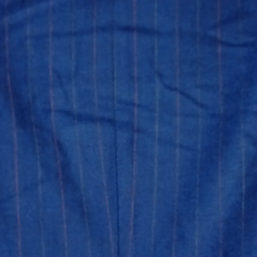 VTG Blue Pinstripe Double-Breasted Wool Blazer / Sportcoat, 42L